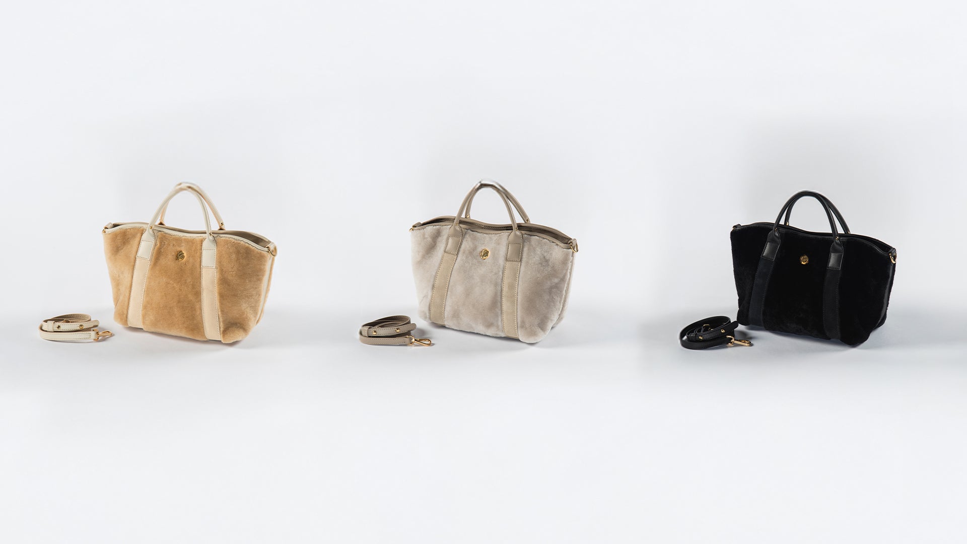 Bonfantiの羊革を贅沢に使ったリッチな2wayハンドバッグ – プロ